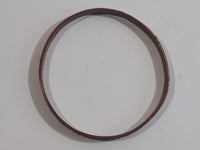 Modernist Pattern Copper Metal Bracelet