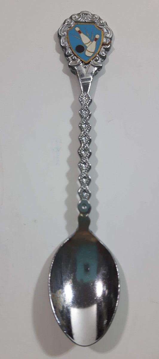 Bowling Pin Themed Metal Collector Spoon – Treasure Valley Antiques ...