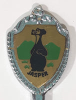 Vintage Jasper Alberta Metal Spoon Travel Souvenir