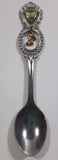Vintage Vernon, B.C. Dogwood Flower with Hanging Cherries Charm Metal Spoon Souvenir Travel Collectible