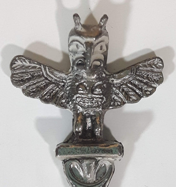 Vintage Whistler, British Columbia Totem Pole Figural Metal Spoon Travel Souvenir