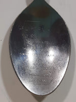 California Redwoods Engraved Bowl Enamel Crest Metal Spoon Travel Collectible