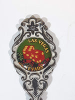 Vintage CAMEO Perfection Las Vegas, Nevada Dice Themed Silver Plated Spoon Travel Souvenir