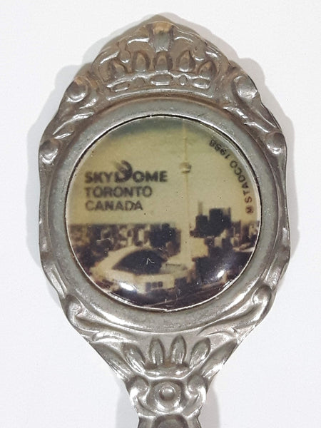 Rare Vintage 1988 Stadco SkyDome Stadium Toronto Canada Metal Spoon Travel Souvenir