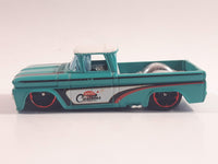 2015 Hot Wheels HW City: Surf Patrol Custom '62 Chevy Truck Dark Teal White Roof Die Cast Toy Car Vehicle