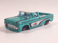 2015 Hot Wheels HW City: Surf Patrol Custom '62 Chevy Truck Dark Teal White Roof Die Cast Toy Car Vehicle