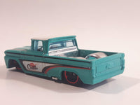 2015 Hot Wheels HW City: Surf Patrol Custom '62 Chevy Truck Dark Teal White Roof Die Cast Toy Car Vehicle