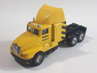 Maisto Tonka Hauler Semi Tractor Truck Yellow Die Cast Toy Car Vehicle