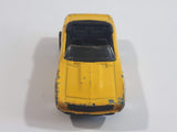 2011 Hot Wheels Chevy '69 Camaro Convertible Yellow Die Cast Toy Car Vehicle
