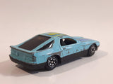 Yatming No. 807 Mazda RX-7 Turbo Super 8 Light Blue Die Cast Toy Car Vehicle