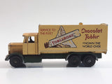 Lledo Days Gone Premier Collection Toblerone Chocolate 1937 Scammel 6-Wheeler Truck Green and Tan Die Cast Toy Car Vehicle