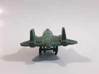 Fighter Jet Army Green Plastic Toy Airplane Aircraft Vehicle