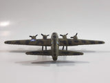 A222 B-17 Bomber Dark Army Green Camouflage Die Cast Toy Aircraft Vehicle