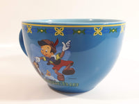 Disney Store Pinocchio Cartoon Character Blue Over Sized Ceramic Coffee Mug