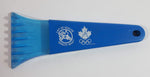 Vintage COA Canadian Olympic Association Dairy Farmers of Canada Blue Window Frost Ice Scraper Tool