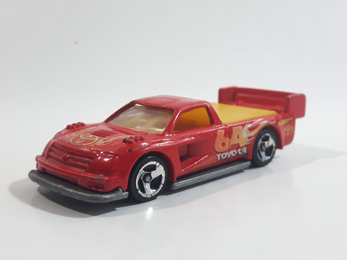 2000 Hot Wheels Pikes Peak Tacoma Truck Red Die Cast Toy Race Car Vehi ...