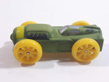 2017 Nerf Nitro Foam Green and Yellow Toy Car Vehicle