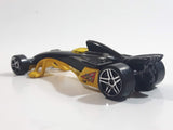2001 Hot Wheels Rod Squadron Greased Lightin' Black Die Cast Toy Race Car Vehicle