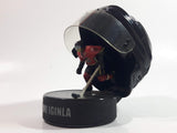 2009 McDonald's NHL Ice Hockey Jarome Iginla Calgary Flames Mini Helmet Mask and Figure on Puck