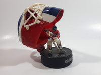 2009 McDonald's NHL Ice Hockey Carey Price Montreal Canadiens Goalie Mini Helmet Mask and Figure on Puck