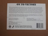 1995 NHL NHLPA Vancouver Canucks Quintology Collection Ice Hockey Team "On To Victory" World War II Themed Print 11" x 13" Sports Collectible