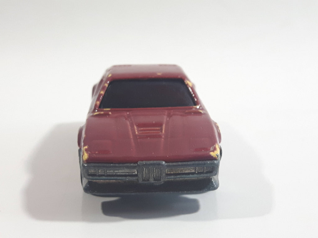 1989 Hot Wheels Color Racers II Wind Splitter Dark Red Burgundy Die Ca ...