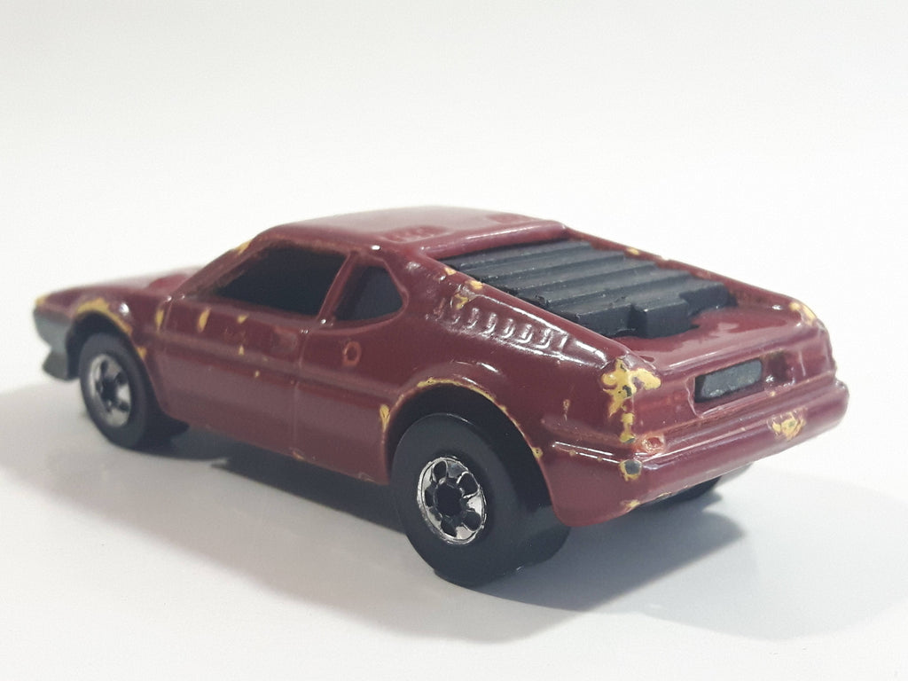 1989 Hot Wheels Color Racers II Wind Splitter Dark Red Burgundy Die Ca ...