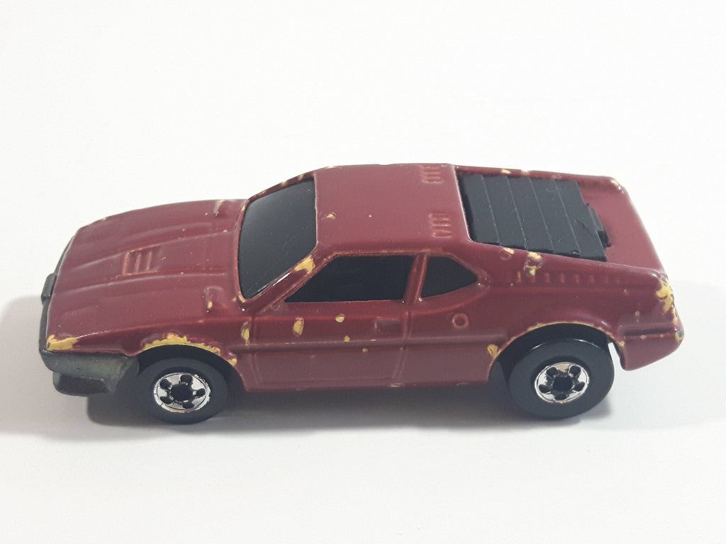 1989 Hot Wheels Color Racers II Wind Splitter Dark Red Burgundy Die Ca ...