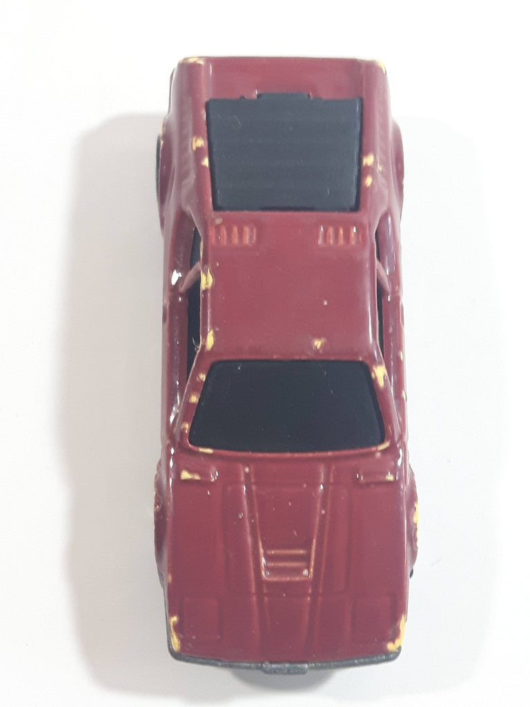 1989 Hot Wheels Color Racers II Wind Splitter Dark Red Burgundy Die Ca ...