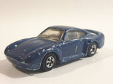 1988 Hot Wheels Auto Magic II Porsche 959 Blue Teal Die Cast Toy Race Car Vehicle