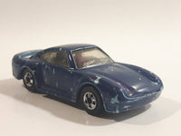 1988 Hot Wheels Auto Magic II Porsche 959 Blue Teal Die Cast Toy Race Car Vehicle
