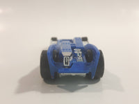 2009 Hot Wheels Track Stars RD-10 Blue Die Cast Toy Car Vehicle