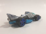 2011 Hot Wheels Creature Cars Hammer Down Chrome Die Cast Toy Car Vehicle