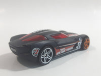 2012 Hot Wheels Thrill Racers - City Stunt 2009 Corvette StingRay Concept Flat Black Die Cast Toy Car Vehicle
