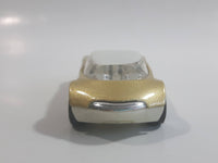 2009 Hot Wheels Avant Garde Metallic Gold Die Cast Toy Car Vehicle