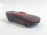 2009 Hot Wheels Track Stars Solar Reflex Black and Red Die Cast Toy Car Vehicle