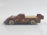 2011 Hot Wheels Thrill Racers Volcano Pikes Peak Tacoma Truck Metallic Red Die Cast Toy Race Car Vehicle
