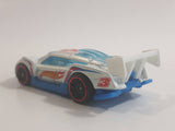 2013 Hot Wheels HW Racing - HW Race Team Super Blitzen Pearl White Die Cast Toy Race Car Vehicle