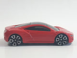 2013 Hot Wheels HW Showroom - Asphalt Assault 2012 Acura NSX Concept Red Die Cast Toy Car Vehicle