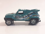 2007 Matchbox MBX Metal Adventure Ridge Raider Dark Teal Green Die Cast Toy Car Vehicle