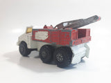 Vintage 1975 Lesney Matchbox Battle Kings K-14 K-110 Recovery Vehicle Tow Truck White and Red Die Cast Toy Car Vehicle