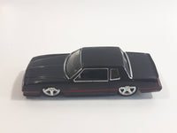 Maisto Ridez 1986 Chevrolet Monte Carlo SS Black Die Cast Toy Car Vehicle with Rubber Tires