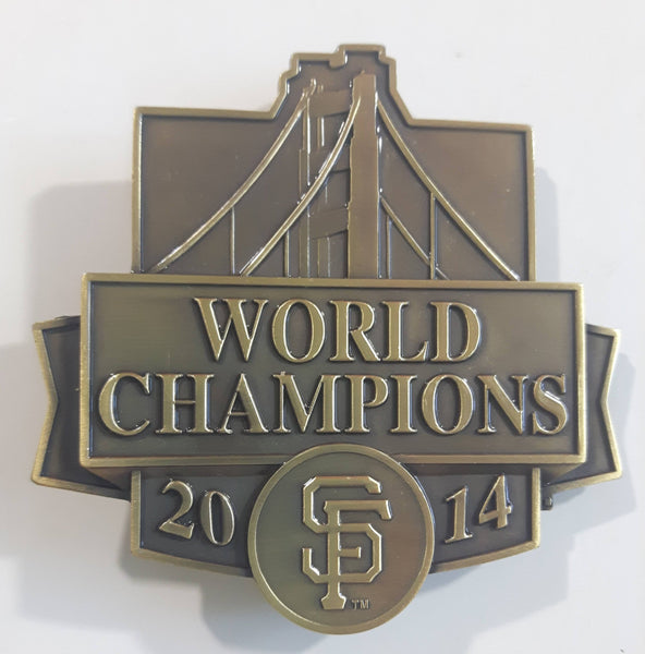 2014 World Champions San Francisco Giants MLB Baseball Team Metal Belt Buckle