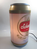2001 Rabbit Tanaka Pabst Brewing Company Schaefer Beer "America's Oldest Lager Beer" 10" Tall Beer Can Shaped Rotating Plug In Electric Lamp Light