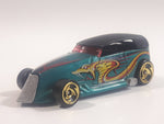 2002 Hot Wheels Cold Blooded Phaeton Metalflake Teal Die Cast Toy Car Vehicle