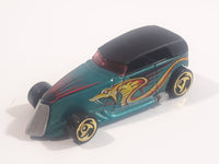 2002 Hot Wheels Cold Blooded Phaeton Metalflake Teal Die Cast Toy Car Vehicle