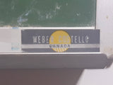Vintage Weber Costello 17 1/2" x 24" Green Chalkboard