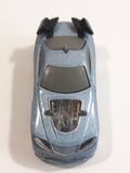 2004 Hot Wheels Tooned Mercy Breaker Light Silver Blue Die Cast Toy Car Vehicle - McDonald's Happy Meal