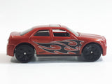 2016 Hot Wheels Night Burnerz Chrysler 300c Hemi Pearl Burnt Orange Die Cast Toy Car Vehicle