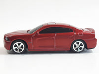 Maisto Fresh Metal 2011 Dodge Charger R/T Dark Red Die Cast Toy Car Vehicle
